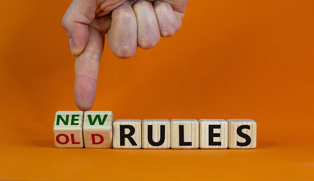 old rules to new rules